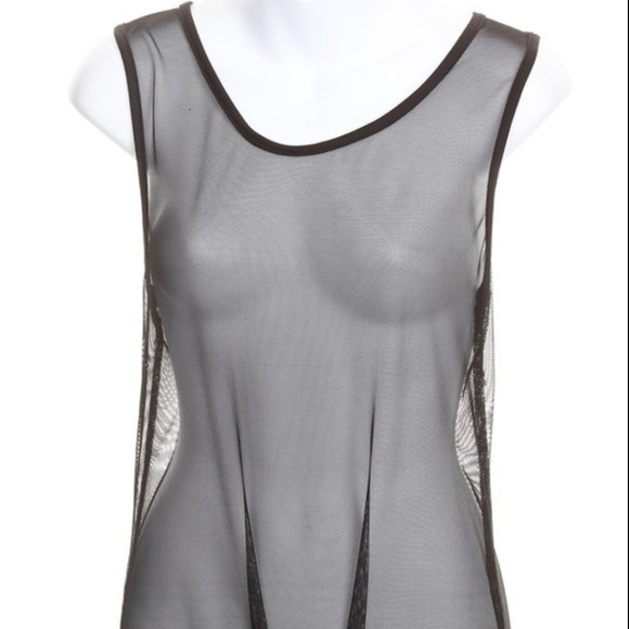 🎉HP🎉🆕🌸 Sleeveless Stretch Mesh Bodysuit - Picture 2 of 6